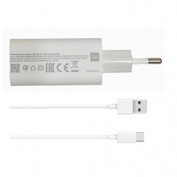 Xiaomi Mdy-09-En Note 10 / 10 Pro 30W Type C Şarj Cihazı Aleti