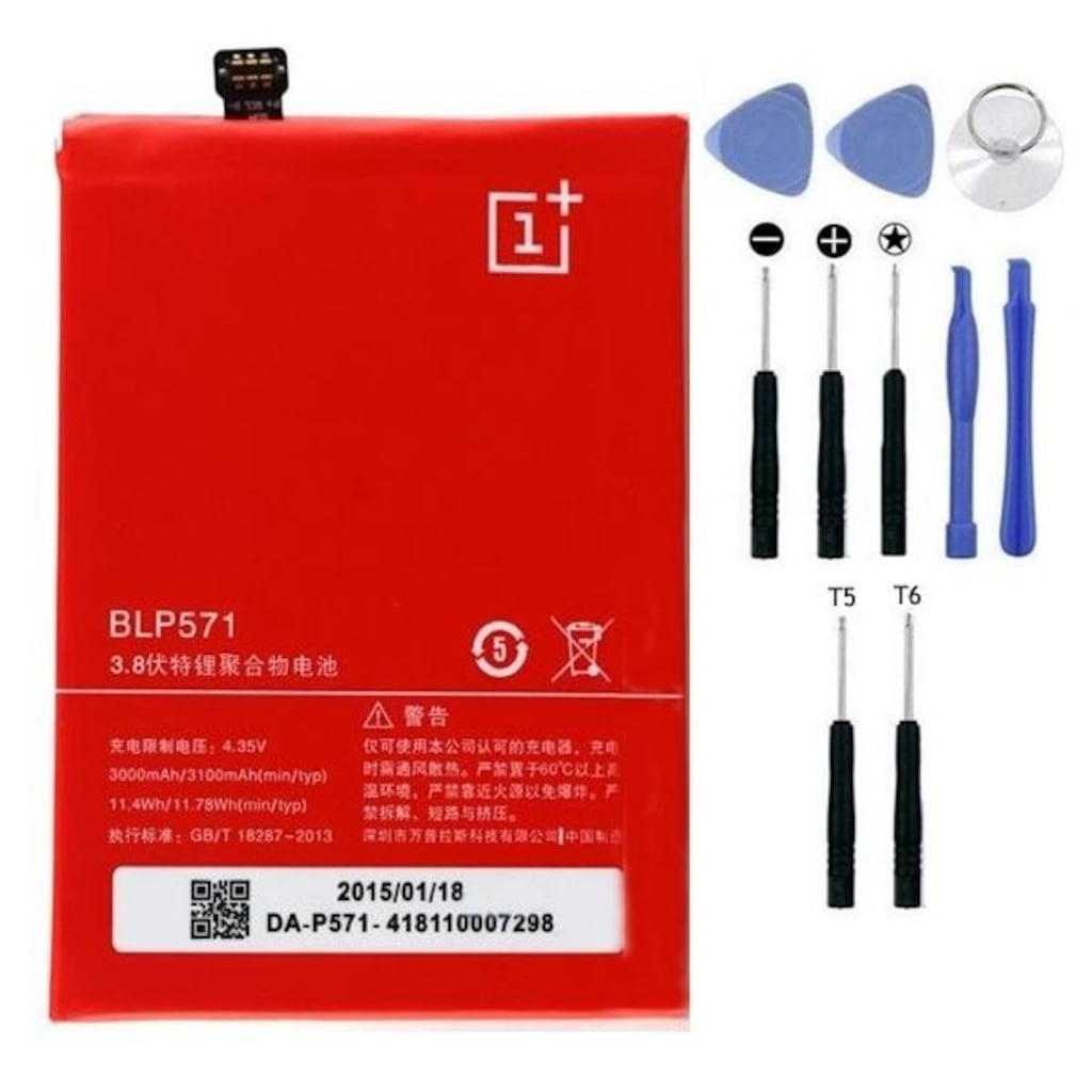 Oneplus 1 Blp571 Batarya Pil ve Tamir Seti