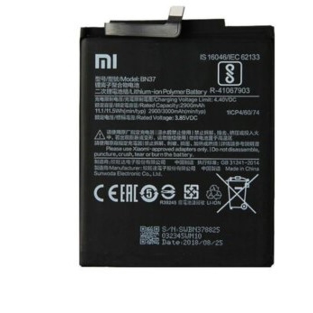 Xiaomi Redmi 6/ Redmi 6A Bn37 Batarya Pil