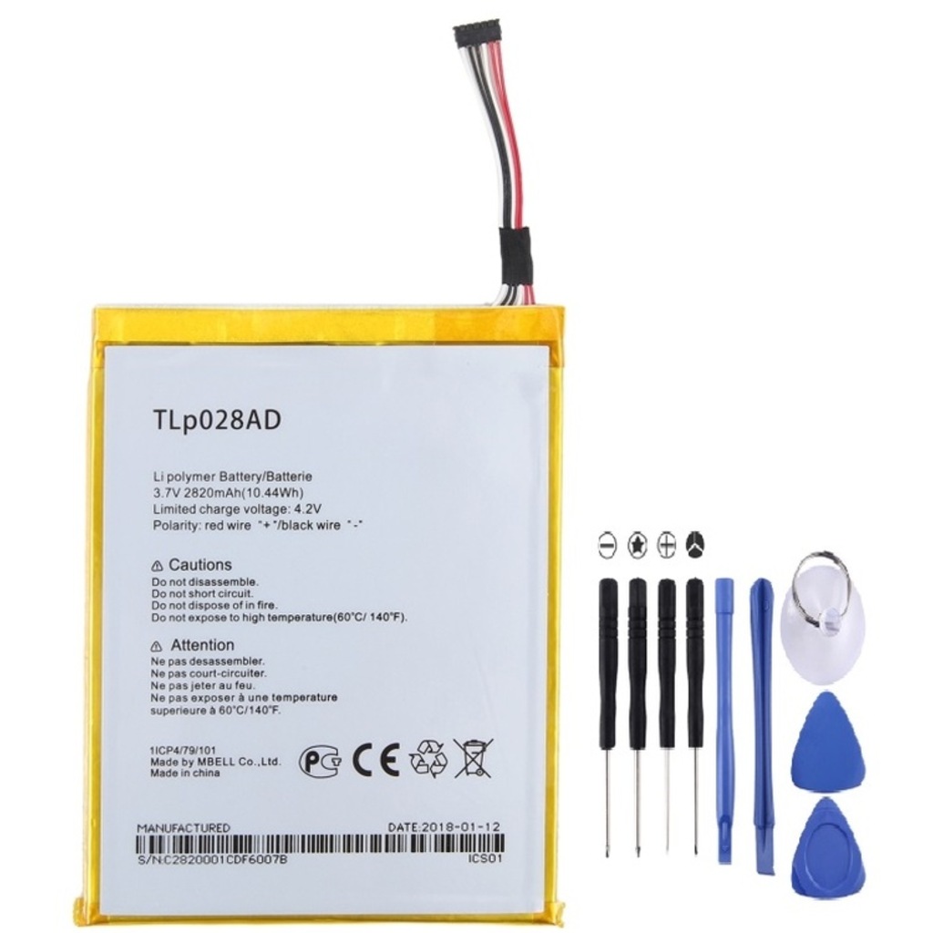 Alcatel Pixi 7 Pil Batarya Ot-9600w Tlpo28ad+tamir Set