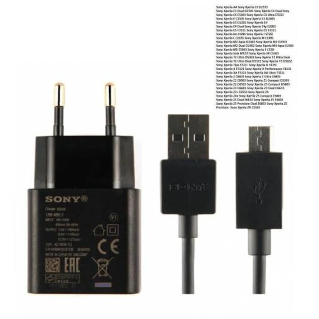 Sony Xperia Z4 Şarj Aleti Ve Data Kablosu Uch10 Micro Usb